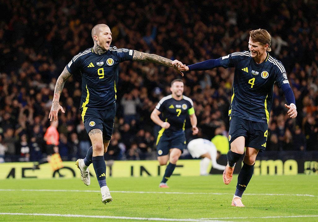 Clinical Scotland fight back to defeat Greece and strengthen World Cup qualifying hopes